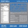 Isopure Creamy Vanilla Whey Isolate Protein Powder with Vitamin C & Zinc for Immune Support, 25g Protein, Zero Carb & Keto Friendly, 1 Pound (Packaging May Vary) - Image 3