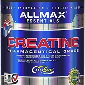 ALLMAX Nutrition - Creatine Monohydrate, Micronized Creatine Powder for Strength and Muscle Recovery, Gluten Free & Fast Absorbing, 1000g…