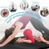 Safstar 4'x8'x2" Gymnastics Mat, 4-Panel Tumbling Mat W/Carrying Handles, Hook & Loop Fasteners, 2-Inch Thick Foam, Folding Exercise Mat for Pilates, Yoga, Martial Arts, Parent-Child Sports - Image 2
