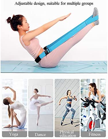 Leg Stretch Band,Yoga Strap Stretching Bands,Improve Leg Stretching Foot Stretcher Band,Perfect Home Equipment for Ballet Dance,Gymnastic Training Stretching Strap - Image 6