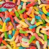 Albanese World's Best Sour 12 Flavor Mini Gummi Worms, 32oz Bag of Candy - Image 6