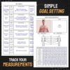 Hardcover Fitness Journal Workout Planner for Men & Women - A5 Sturdy Workout Log Book to Track Gym & Home Workouts - Image 4