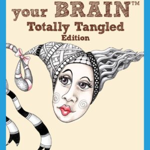 Yoga For Your Brain Totally Tangled Edition: Tangle Cards (Design Originals) Portable Deck of Zentangle (R) Cards in a Case; 40 Step-by-Step Tangling Patterns and Easy Beginner-Friendly Instructions