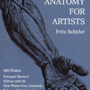 An Atlas of Anatomy for Artists: 189 Plates: Enlarged Revised Edition with 85 New Plates from Leonardo, Rubens, Michelangelo, Muybridge, Vesalius, et al. (Dover Anatomy for Artists)