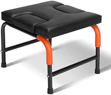 oceanside Yoga Headstand Bench, Stand Yoga Chair for Home & Gym, Relieve Stress, Strengthen Core, Improve Sleep & Digestion