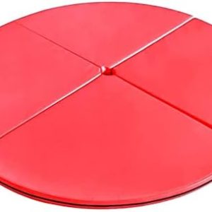 Dxcaicc Pole Dance Mat Diameter 120cm Round Portable Folding Crash Pad, Suitable for Home Gym Beginners Gymnastics Fall Safety Mat