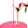 Pole Dance Mat，Foldable Pole Dancing Protect Mat Round Safety Mat，Yoga Beginner Dance Fitness Exercise Gymnastics Anti-Fall Anti-Skid Protective Mat - Image 2