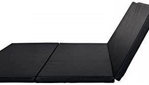 Gymnastics Mat 4x10x2 Tumbling Mat Gym Mat 4 Foldding Mat Indoor Outdoor 2 Inches Thick PU Leather Exercise Mat for Tumbling Stretching Yoga Arts Mat Home Yoga Mat