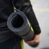 RUSH ATHLETICS PORTABLE JUMP ROPE Fitness Mat - 1m x 1m 6mm Thick, High Density Non-Slip, Workout Mats for Home Gym Flooring - Plyo, Cardio, MMA Mats (100cm Long x 100cm Wide x 6mm Thick) - Image 4