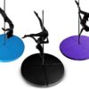 Pole Dance Mat，Foldable Pole Dancing Protect Mat Round Safety Mat，Yoga Beginner Dance Fitness Exercise Gymnastics Anti-Fall Anti-Skid Protective Mat - Image 7