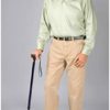 Carex Health Brands Soft Grip Walking Cane - Height Adjustable Cane with Wrist Strap - Latex Free Soft Cushion Handle, Blue Marble - Image 2