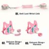 Toddler Leash for Child- Kids Safety Walking Harness and Baby Anti Lost Wrist Link for Girls/Boys Travel (Unicorn) - Image 2