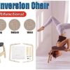 GOVRN Yoga Headstand Bench- Stand Yoga Chair for Family, Gym - Wood and PU Pads - Relieve Fatigue and Build Up Body, Improve Sleep & Digestion - Image 3