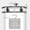 Doeplex [New Upgrade] Multi-Grip Pullup Bar with Smart Larger Hooks Technology - USA Original Patent, USA Designed, USA Shipped, USA Warranty - Image 5