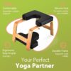 BODY RHYTHM Yoga Headstand Bench, Yoga Inversion Chair, Headstand Trainer for Relieve Stress, Improve Sleep & Digestion and Strength Training, Ideal for Home Workout, Fitness and Gym - Image 5