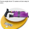 BeneCane Adjustable Folding Canes and Walking Sticks for Men and Women Easy Grip Handle for Arthritis Seniors … - Image 6