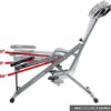 Sunny Health & Fitness Squat Assist Row-N-Ride® Trainer for Glutes Workout - Image 6