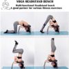 OYUNKEY Yoga Inversion Chair, IdealYoga Headstand Bench with PU Pads for Family Upside Down Gym, Practice Head Stand and Balance Training Core, Relieve Fatigue and Build Up Body - Image 2