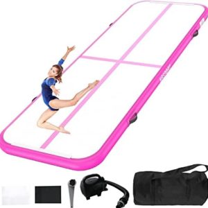 NBSPORT Inflatable Gymnastics Mat for Home