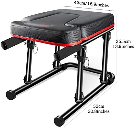 Inversion Equipment Home Use Inversion Stool, Foldable Fitness Ideal Chair, Yoga Aids Workout Chair, Easy to Assemble, Load Bearing 200KG (Color : Black, Size : 534335.5cm) - Image 7