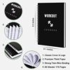 Fitness Journal - Workout Journal/Planner,8.3" x 6.3", Fitness Planner to Track Workout Process, 178 Pages with PP Cover + 2 Goals/Note Pages+ Twin-wire Binding - Image 7