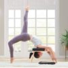 MURTISOL Yoga Chair Wood Stand Headstand Bench Stool with PVC Pads for Family, Gym, Relieve Fatigue and Keep Fit - Image 2