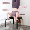 Yoga Headstand Bench Inversion Chair Inverted Auxiliary Stool Can Support 440 Lbs Multifunctional Fitness Equipment Inversion Bench Relieve Back Pain ( Color : Black+Red , Size : 424231cm ) - Image 2