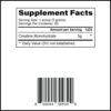 NutriBlends Creatine Monohydrate Powder 300g (100% Pure- 60 Servings of 5 Grams Each - Optimium Micronized Creatine Powder) Unflavored, Vegan, Keto Friendly (Creatina Monohidratada) - Image 3