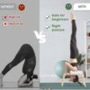 Yes4All Yoga Headstand Bench, Yoga Inversion Chair for Core Strengthening- White - Image 5