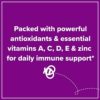Zarbee's Elderberry Gummies for Kids with Vitamin C; Zinc & Elderberry; Daily Childrens Immune Support Vitamins Gummy for Children Ages 2 and Up; Natural Berry Flavor; 42 Count - Image 6
