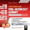 All-Natural Energized Pre-Workout Gummies with Enhanced Creatine Monohydrate ‒ Long Lasting Energy, Extreme Focus, Boosts Strength & Endurance〡Elite Alpha - Image 6