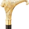FYNJREX Cane -Gentleman Walking Cane with Lion Handle - Lightweight Walking Stick - Canes for Men,Women and Seniors – Canes with Power - Image 3