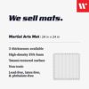 We Sell Mats 3/4 Inch Thick Martial Arts EVA Foam Exercise Mat, Tatami Pattern, Interlocking Floor Tiles for Home Gym, MMA, Anti-Fatigue Mats, 24 in x 24 in - Image 2