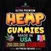 2Pack Hemp Gummies-Premium Hemp Oil Gummy Bears-Promote Peace and Relaxation, Aches, Back, Muscles, Joints-Gomtas para Dormir-Made in USA - Image 7