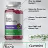 Sambucus Black Elderberry Gummies | 120 Count | with Zinc and Vitamin C | Vegan, Non-GMO, Gluten Free Extract for Adults | Natural Berry Flavor | by Horbaach - Image 3