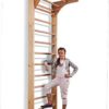 Dani Active Wall Bars with Dip Bars CM-01-220, 87 in Wooden Swedish Ladder Set: Adjustable Pull Up and Dip Bars for Training and Physical Therapy - Used in Homes, Gyms, Clinic, and Schools - Image 2