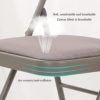 Yoga Chair Bold Folding Chair Professional Yoga Chair Handstand Yoga Stool Bold Wall Tube (Color : Light Grey, Size : 81 * 41 * 102cm) - Image 6