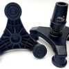 FlexTIP (TLC 5") Cool Walking Cane Tripod Foot – Free-Standing - Anti-Shock, Bending, All-Terrain Stability & Traction – Universal Attachment for 3/4” OD Walking Stick, Solid or Aluminum - Image 2