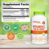 NutriBiotic – Vitamin C + Vitamin D3 & Zinc, 250 Capsules | Potent, Comprehensive Immune Support | Essential & Antioxidant Daily Supplement | Gluten & GMO Free - Image 3