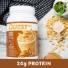 Quest Nutrition Peanut Butter Protein Powder, High Protein, Low Carb, Gluten Free, Soy Free, 48 Ounce (Pack of 1) - Image 3