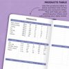 Clever Fox Fitness & Food Journal – Nutrition & Workout Planner for Women & Men – Diet & Gym Exercise Log Book with Calendars, Diet & Training Trackers - Undated, A5 Size, Hardcover (Purple) - Image 6