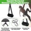 Portable Pull Up Bar,2-generation upgraded version with bearings,doorway pull-up bar installed in just 8 seconds, suitable for home and travel workouts. - Image 4