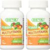 Deva Nutrition Vegan Vitamins Daily Multivitamin & Mineral Tablets, 90 Count (Pack of 2) - Image 2
