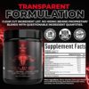 Violence Pre Workout Powder for Men - Precision Dosed Preworkout for Men & Women - Pump Pre Workout Men Keto Energy Drink Powder - 180mg Natural Caffeine, L Citrulline Malate, Beta Alanine Powder - Image 6