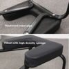 Yoga Headstand Bench Inversion Chair Inverted Auxiliary Stool Can Support 440 Lbs Multifunctional Fitness Equipment Inversion Bench Relieve Back Pain ( Color : Black+Red , Size : 424231cm ) - Image 5