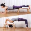 GOVRN Yoga Headstand Bench- Stand Yoga Chair for Family, Gym - Wood and PU Pads - Relieve Fatigue and Build Up Body, Improve Sleep & Digestion - Image 5