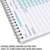 Fitness Journal Workout Planner Notepad For Women & Men Weight Loss,Daily Gym,Exercise Goals,Bodybuilding Progress,Wellness Tracker,6.7 X 9.4 inches, 60 sheets - Image 5