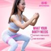 Peach Bands Hip Band Set - Fabric Resistance Bands - Exercise Bands for Leg and Butt Workouts - Image 4