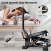 Sportsroyals Stair Stepper with Resistance Band and Vertical Climber Exercise Machine for Home, More Than 300lbs Weight Capacity - Image 5