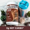 Quest Nutrition Chocolate Milkshake Protein Powder, Low Carb, Gluten Free, Soy Free, 1.6 lbs (Pack of 1) - Image 4